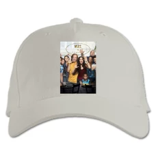 Baseball cap with Print Shameless Print - white