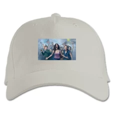 Baseball cap with Print Shameless Cute Print - white