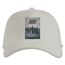 Baseball cap with Print Teen Wolf Theme - white