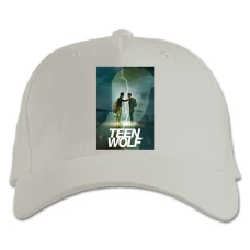 Baseball cap with Print Teen Wolf Print - white