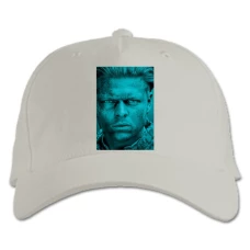 Baseball cap with Print Vikings Hero - white