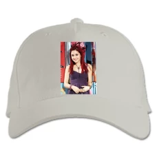 Baseball cap with Print Victorious Cat Valentine - white
