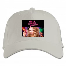 Baseball cap with Print The Carrie Diaries Theme - white