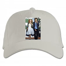 Baseball cap with Print The Carrie Diaries Heroes - white