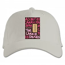 Baseball cap with Print The Carrie Diaries Theme Print - white