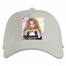Baseball cap with Print The Carrie Diaries Carrie Bradshaw Hero - white
