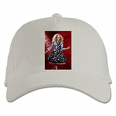 Baseball cap with Print The Carrie Diaries Carrie Bradshaw Hero Print - white