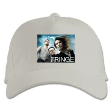 Baseball cap with Print Fringe Heroes - white