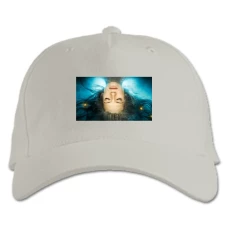 Baseball cap with Print Fringe Hero - white