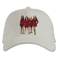 Baseball cap with Print Pretty Little Liars Heroes - white