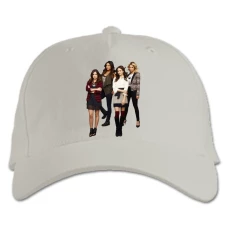 Baseball cap with Print Pretty Little Liars Heroes Print - white