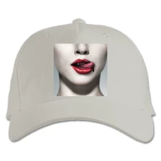 Baseball cap with Print True Blood Print - white