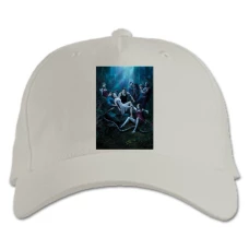 Baseball cap with Print True Blood Main Characters - white