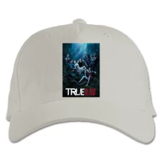 Baseball cap with Print True Blood Characters - white