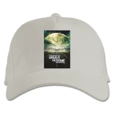 Бейсболка с принтом Под Куполом Тематика - белая