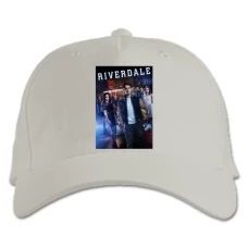 Baseball cap with Print Riverdale Heroes - white