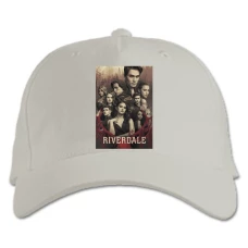 Baseball cap with Print Riverdale Main Theme - white