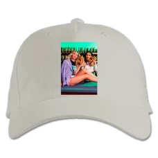 Baseball cap with Print Riverdale Girls Theme Print - white
