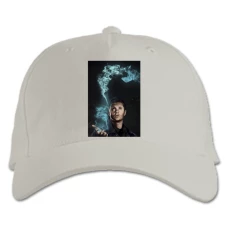 Baseball cap with Print Supernatural Dean Winchester - white