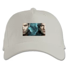 Baseball cap with Print Supernatural Sam And Dean - white