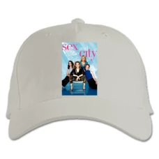 Baseball cap with Print Sex And The City Heroes - white