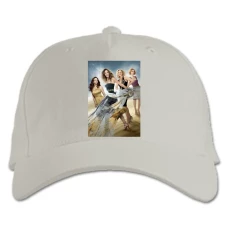 Baseball cap with Print Sex And The City Main Heroes - white