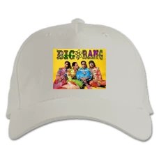 Baseball cap with Print The Big Bang Theory Cute Bright Print - white