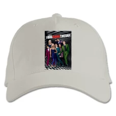 Baseball cap with Print The Big Bang Theory Print - white