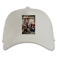 Baseball cap with Print The Big Bang Theory Heroes Print - white