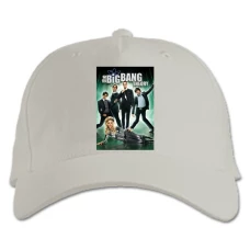 Baseball cap with Print The Big Bang Theory Cast Print - white