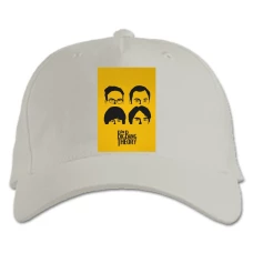 Baseball cap with Print The Big Bang Theory Yellow Print - white