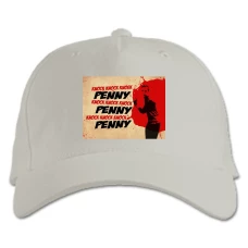 Baseball cap with Print The Big Bang Theory Knock Knock Knock Penny - white