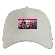 Baseball cap with Print The Big Bang Theory Thematic Print - white