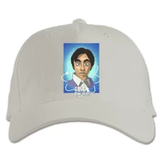 Baseball cap with Print The Big Bang Theory Rajesh - white