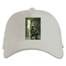 Baseball cap with Print Titans Hero - white