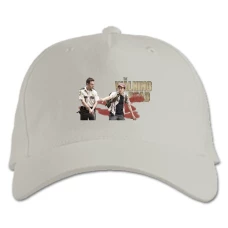 Baseball cap with Print The Walking Dead Heroes Logo - white
