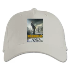 Baseball cap with Print The Walking Dead Theme - white