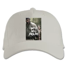 Baseball cap with Print The Walking Dead Who Will Arrive - white