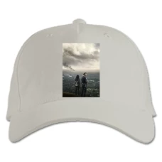 Baseball cap with Print The Walking Dead Main Heroes Print - white