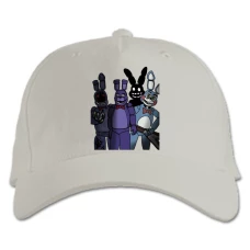 Baseball cap with Print Five Nights At Freddy's Toys - white