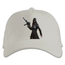 Baseball cap with Print PUBG Strong Hero - white
