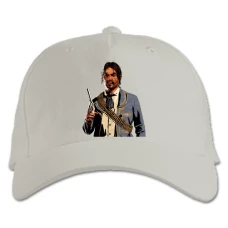 Baseball cap with Print Red Dead Redemption Strong Hero - white