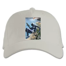 Baseball cap with Print Ring Of Elysium Hero - white