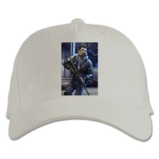 Baseball cap with Print Ring Of Elysium Hero Print - white