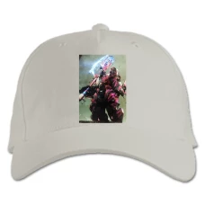 Baseball cap with Print Surge Print - white