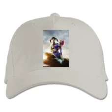 Baseball cap with Print Tekken Hero Girl - white
