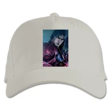 Baseball cap with Print Tekken Strong Hero - white