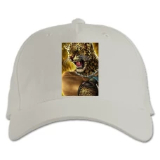 Baseball cap with Print Tekken King - white