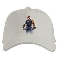 Baseball cap with Print Tekken Powerful Hero - white