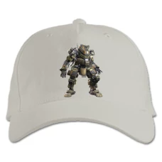 Baseball cap with Print Titanfall Creature - white